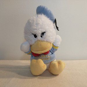 Disney Parks Donald Duck "CRABBY YET LOVEABLE" Plush Stuffed Animal 8" Doll